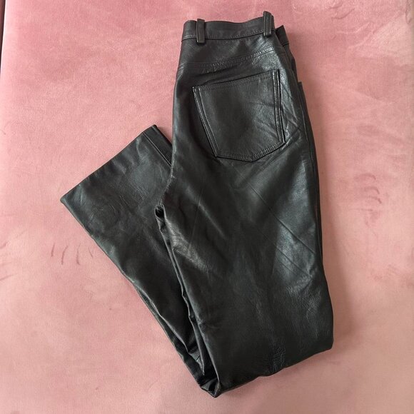 Vintage Leather Pants - Picture 4 of 5